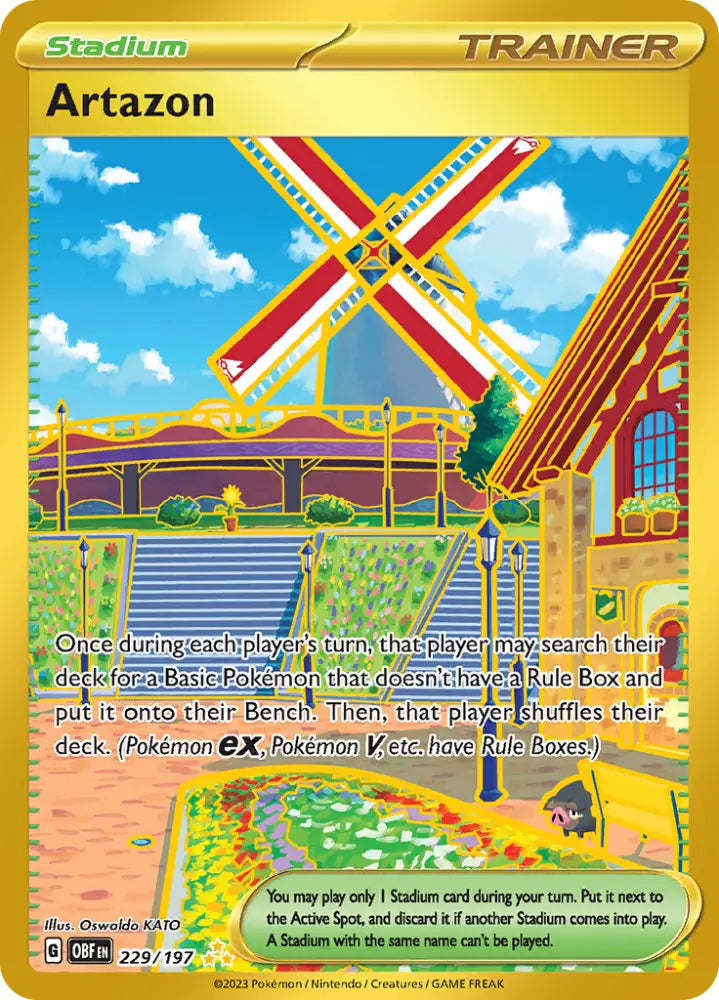 Artazon (229/197) [Scarlet & Violet: Obsidian Flames] - Pokemon Single
