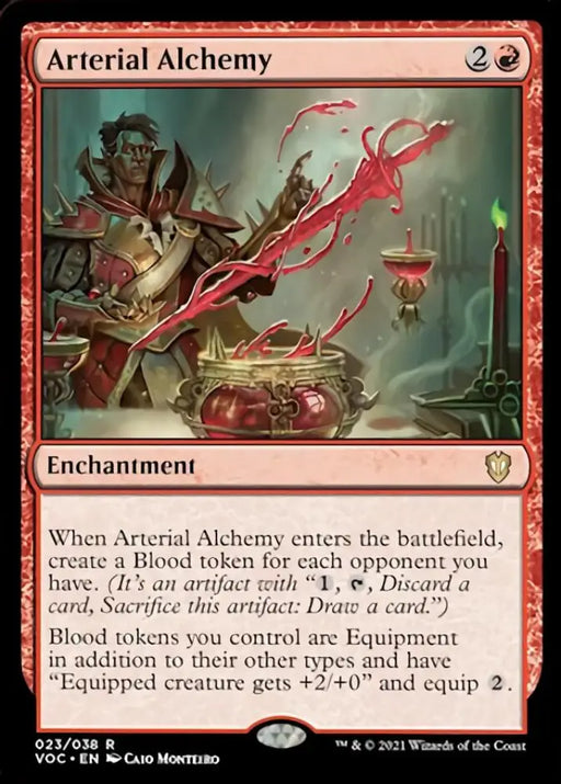 Arterial Alchemy [Innistrad: Crimson Vow Commander] - MTG Single