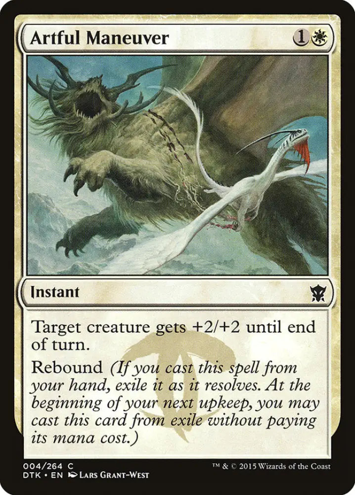 Artful Maneuver [Dragons of Tarkir] - MTG Single