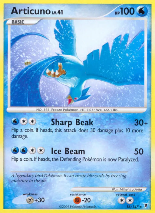 Articuno (16/147) [Platinum: Supreme Victors] - Pokemon Single