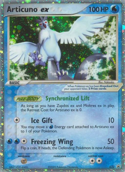Articuno ex (032) [Nintendo: Black Star Promos] - Pokemon Single