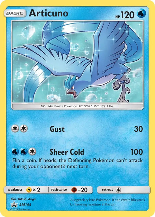 Articuno (SM144) [Sun & Moon: Black Star Promos] - Pokemon Single