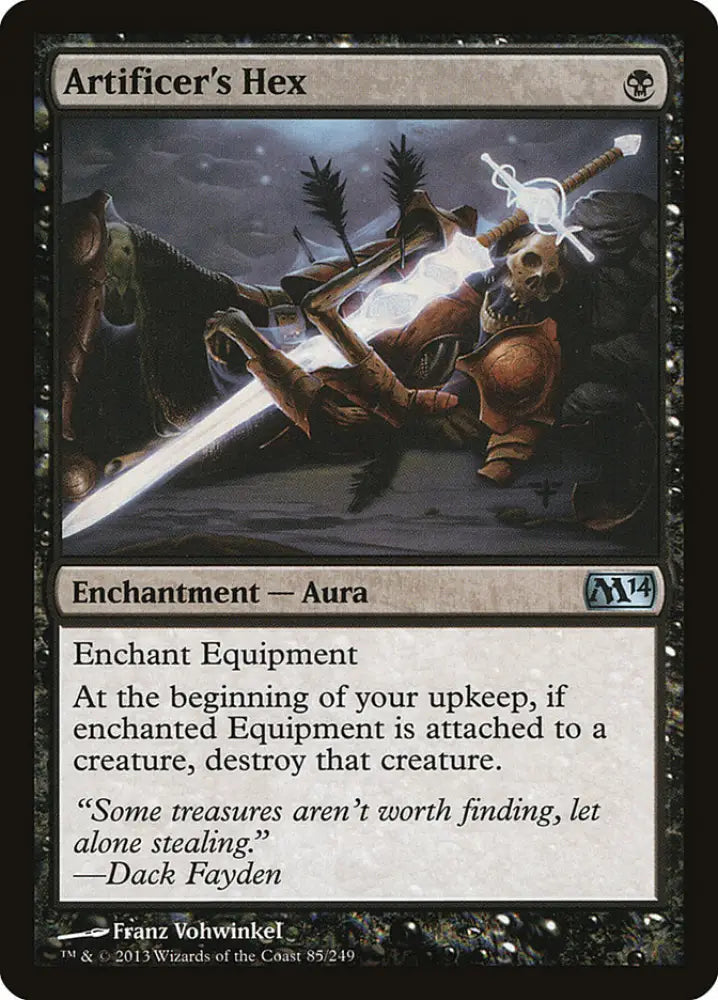 Artificer’s Hex [Magic 2014] - MTG Single