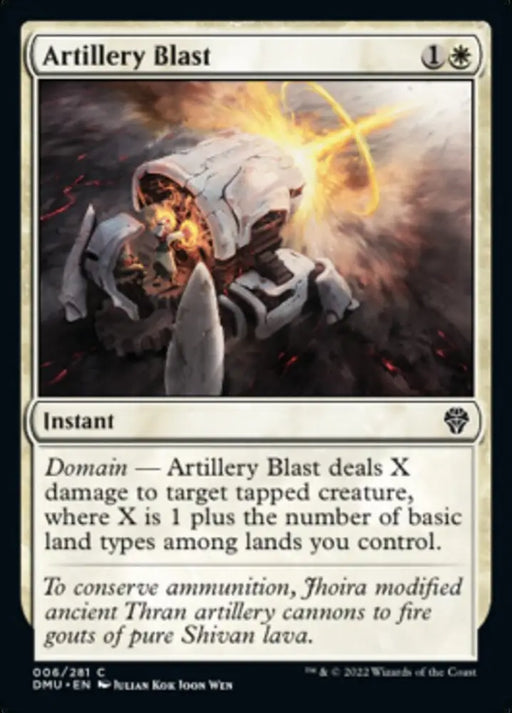 Artillery Blast [Dominaria United] - MTG Single
