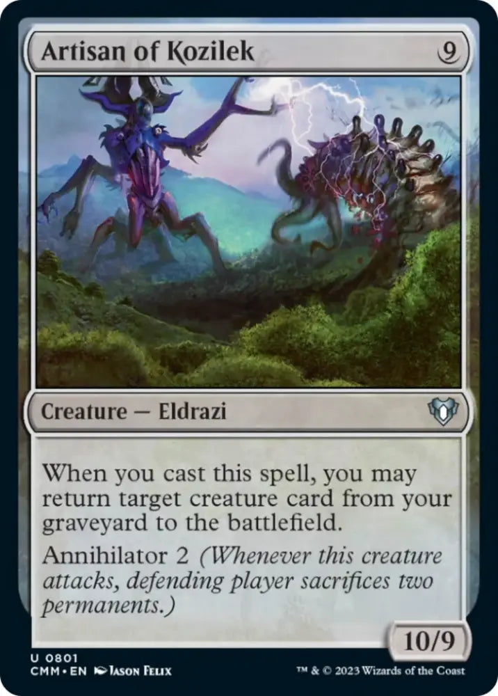 Artisan of Kozilek [Commander Masters] - MTG Single
