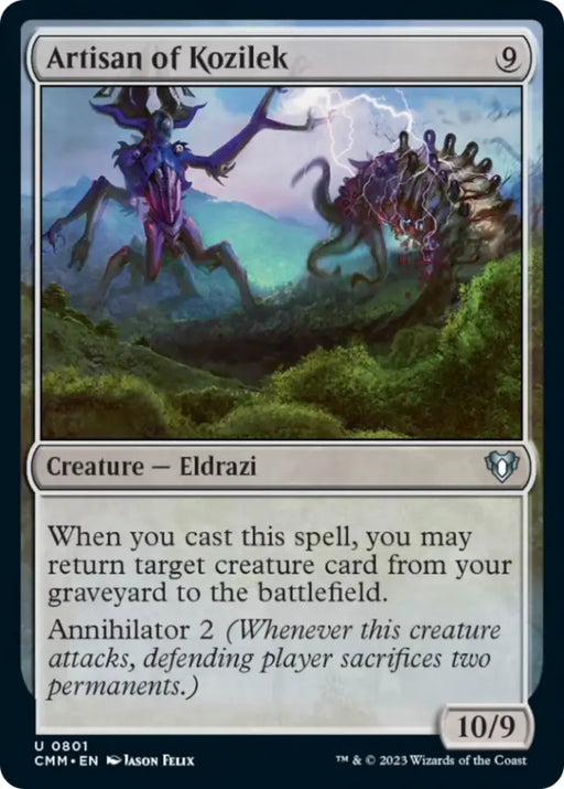 Artisan of Kozilek [Commander Masters] - MTG Single