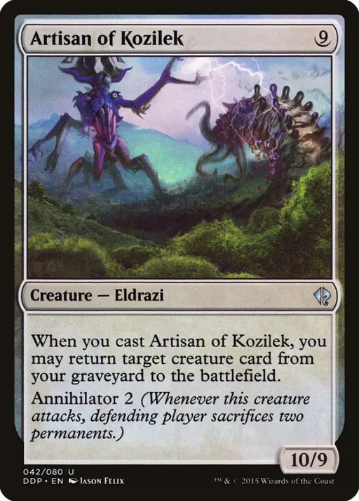 Artisan of Kozilek [Duel Decks: Zendikar vs. Eldrazi] - MTG Single