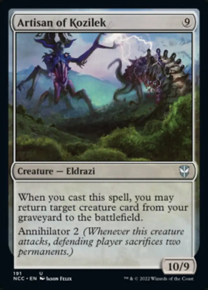 Artisan of Kozilek [Streets of New Capenna Commander] - MTG Single