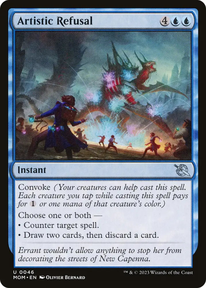 Artistic Refusal [March of the Machine] - MTG Single