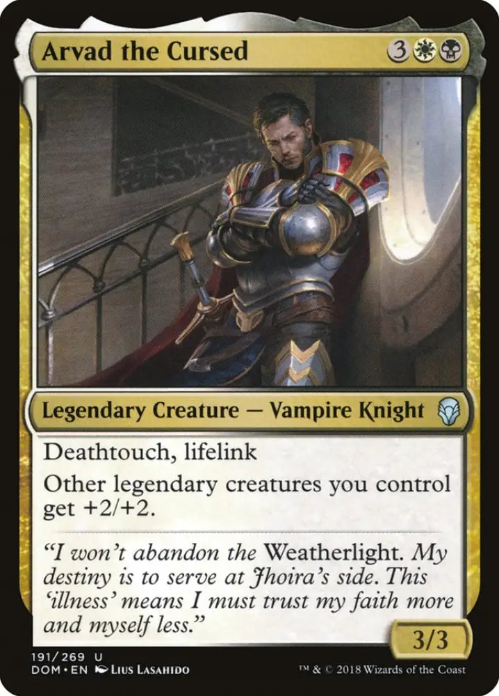 Arvad the Cursed [Dominaria] - MTG Single