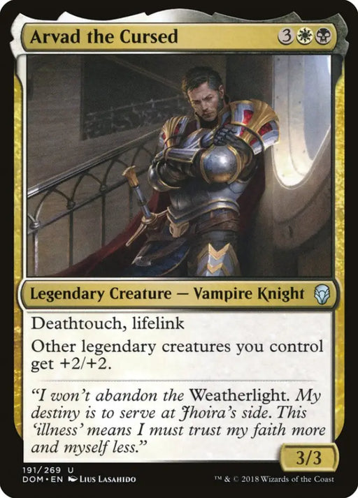 Arvad the Cursed [Dominaria] - MTG Single