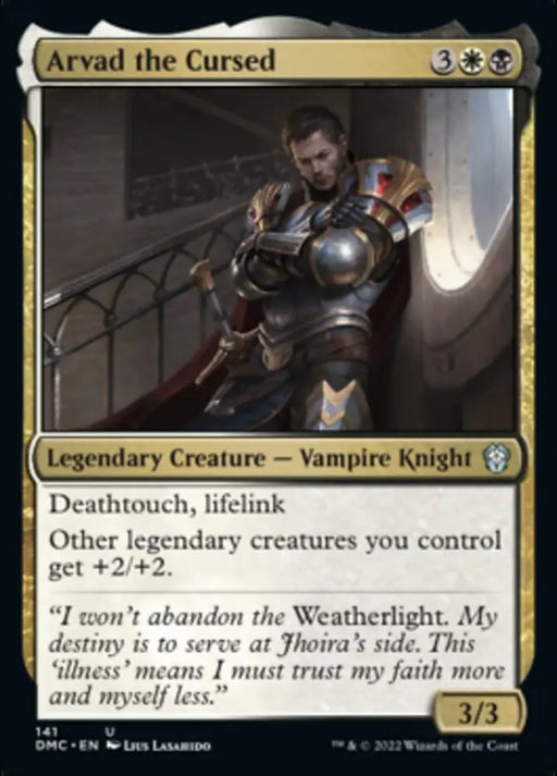 Arvad the Cursed [Dominaria United Commander] - MTG Single