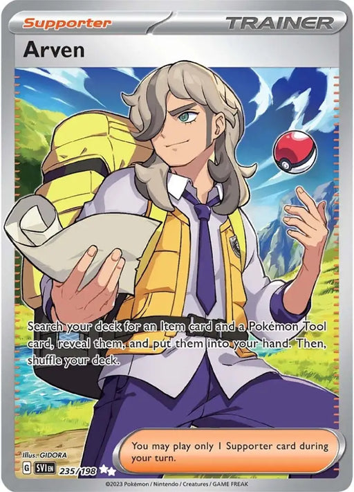 Arven (235/198) [Scarlet & Violet: Base Set] - Pokemon Single