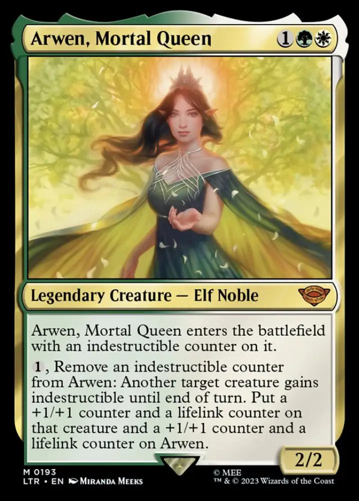 Arwen Mortal Queen [The Lord of the Rings: Tales of Middle-Earth] - MTG Single