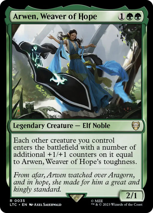 Arwen Weaver of Hope [The Lord of the Rings: Tales of Middle-Earth Commander] - MTG Single