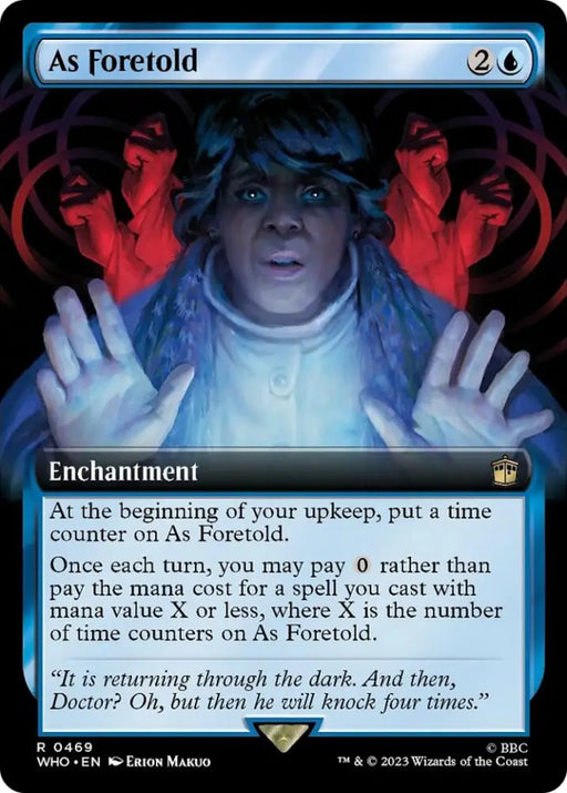 As Foretold (Extended Art) [Doctor Who] - MTG Single