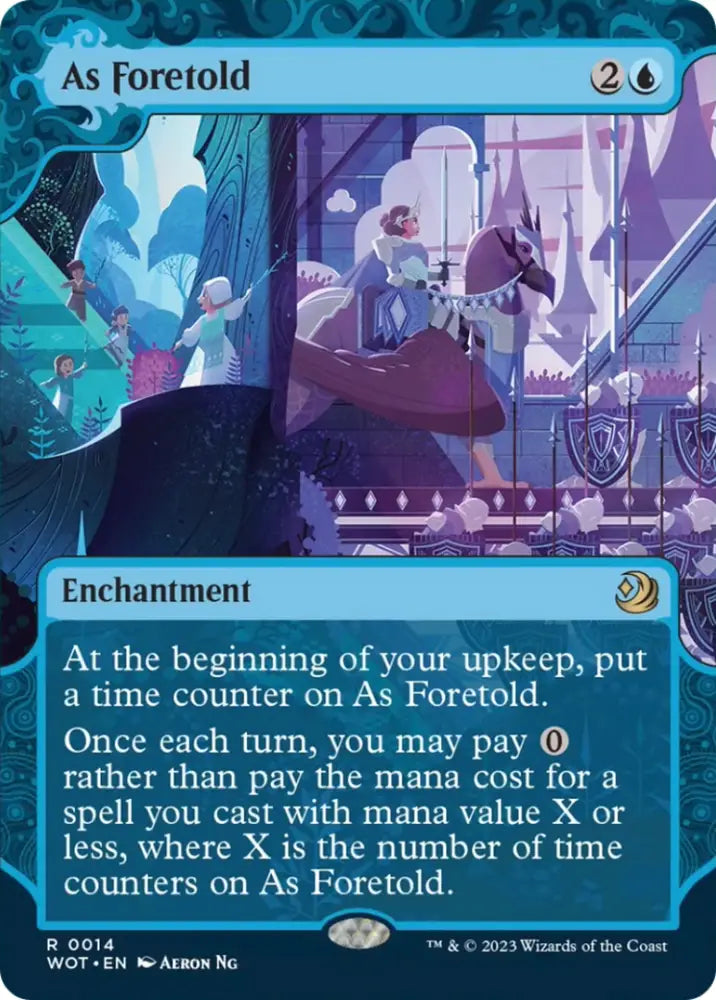 As Foretold [Wilds of Eldraine: Enchanting Tales] - MTG Single