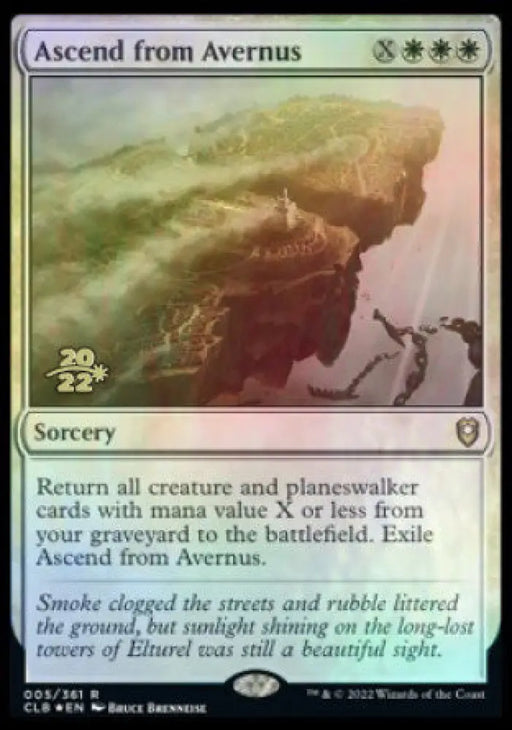 Ascend from Avernus [Commander Legends: Battle for Baldur’s Gate Prerelease Promos] - MTG Single