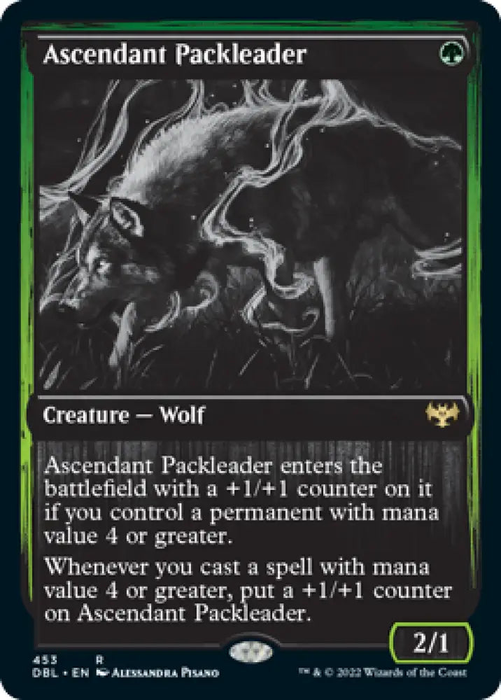 Ascendant Packleader [Innistrad: Double Feature] - MTG Single