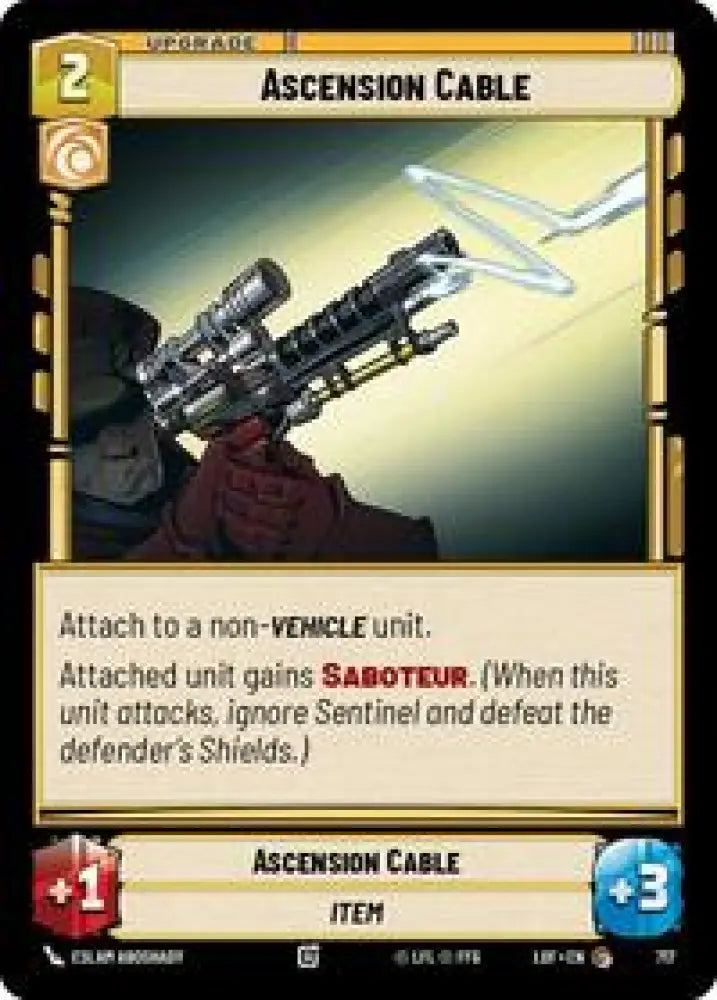 Ascension Cable (Foil) (717) [Legends of the Force]