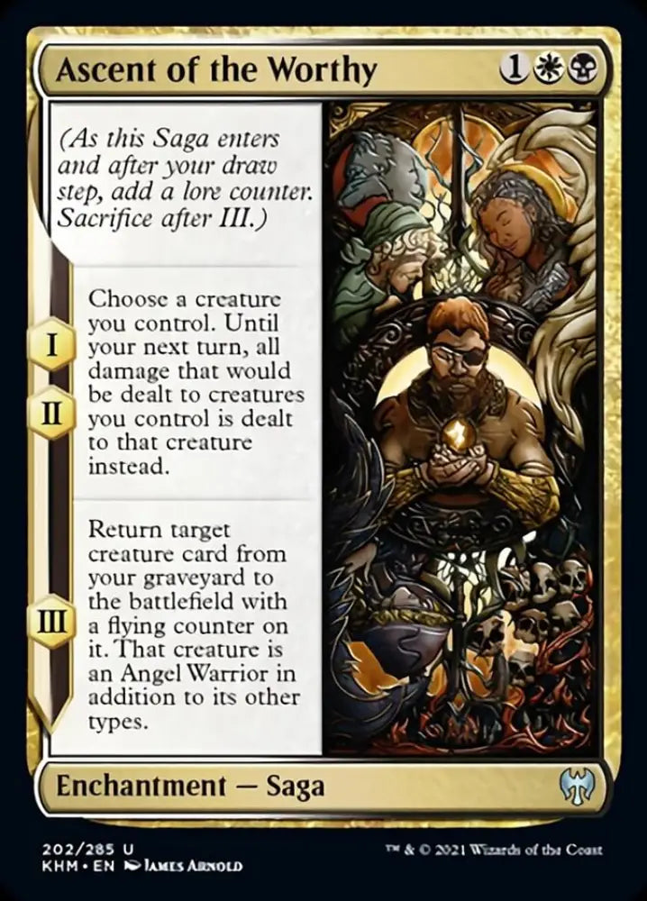 Ascent of the Worthy [Kaldheim] - MTG Single
