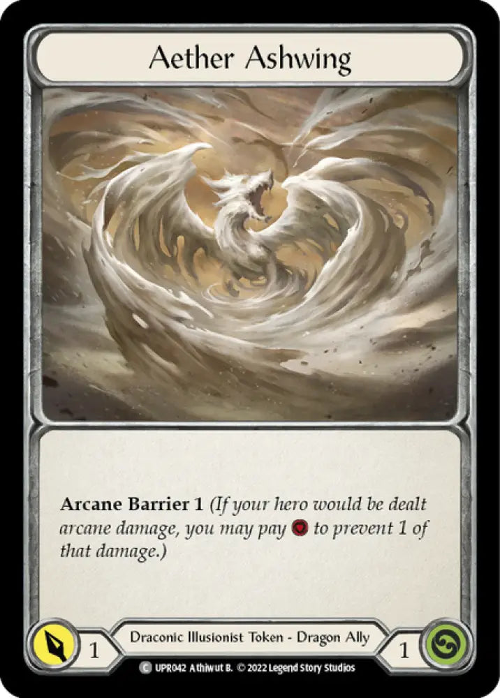 Ash // Aether Ashwing [Uprising] Cold Foil - Flesh And Blood Single