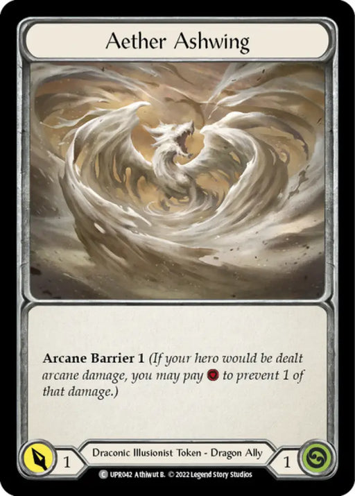 Ash // Aether Ashwing [Uprising] Cold Foil - Flesh And Blood Single