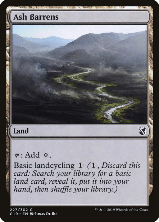 Ash Barrens [Commander 2019] - MTG Single