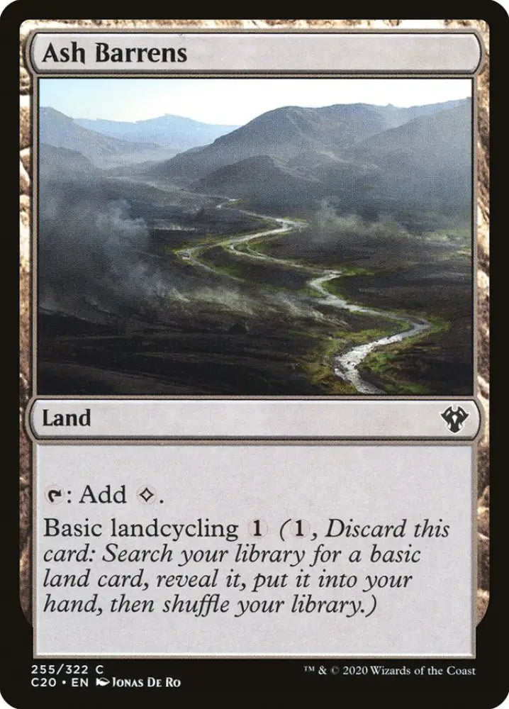 Ash Barrens [Commander 2020] - MTG Single