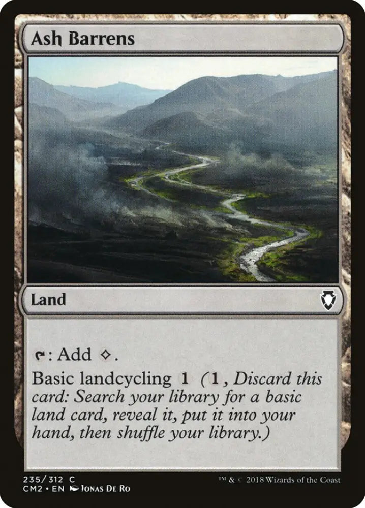 Ash Barrens [Commander Anthology Volume II] - MTG Single