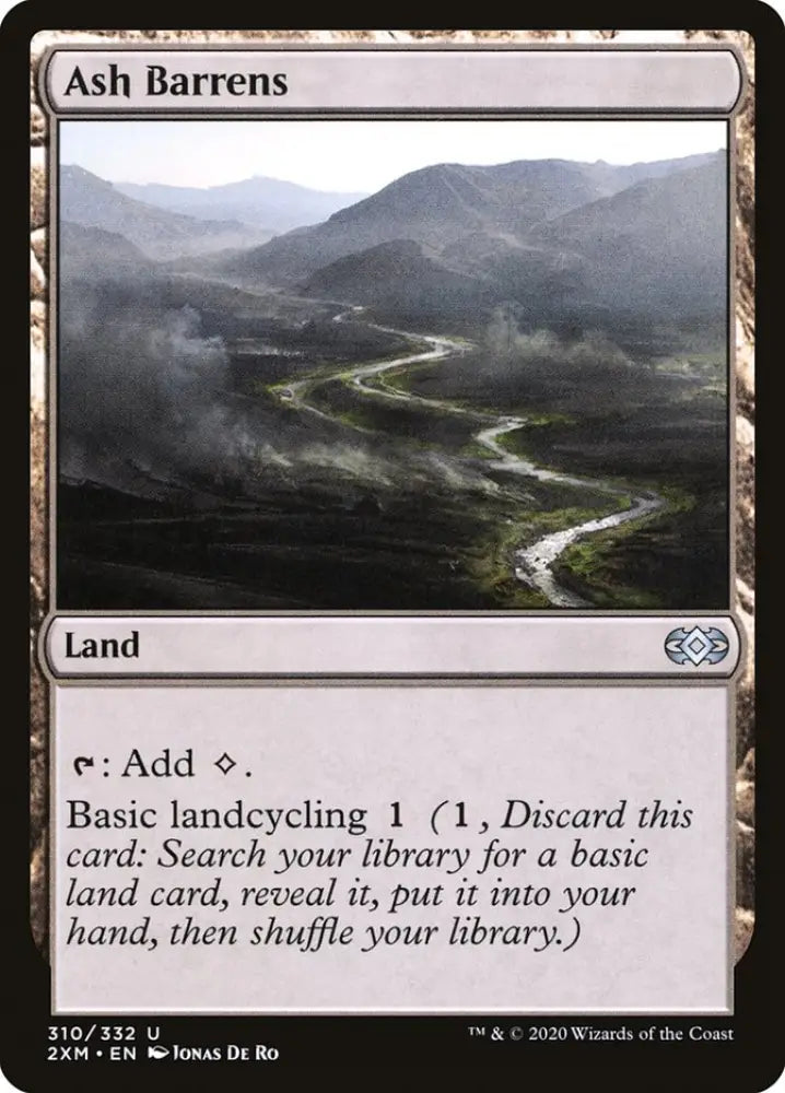 Ash Barrens [Double Masters] - MTG Single