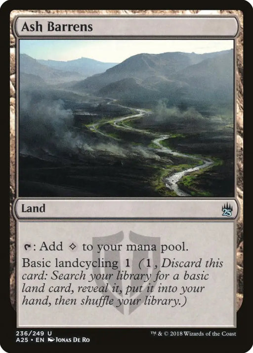 Ash Barrens [Masters 25] - MTG Single