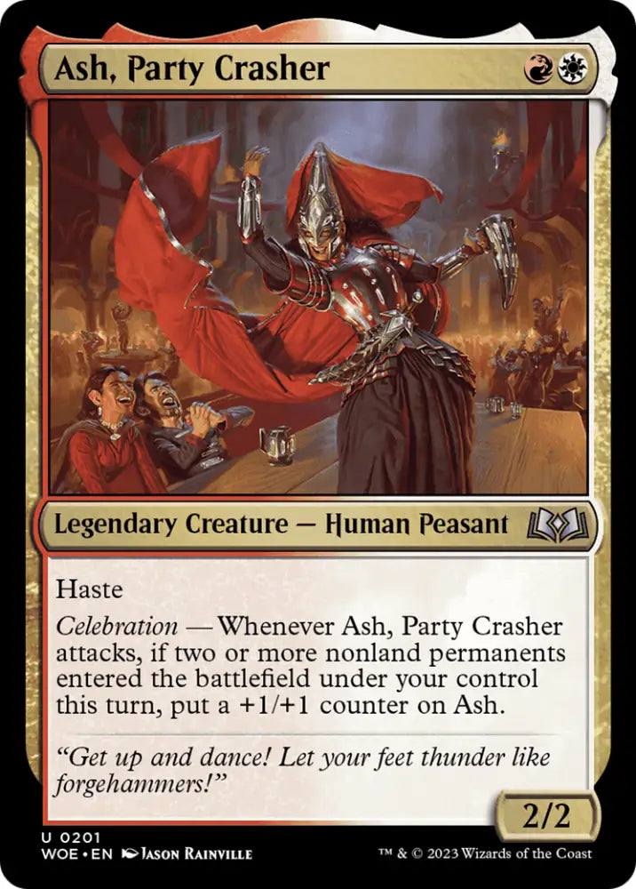Ash Party Crasher [Wilds of Eldraine] - MTG Single