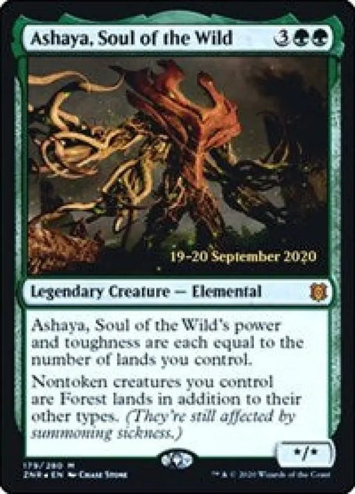 Ashaya, Soul of the Wild (179) [Prerelease Cards]