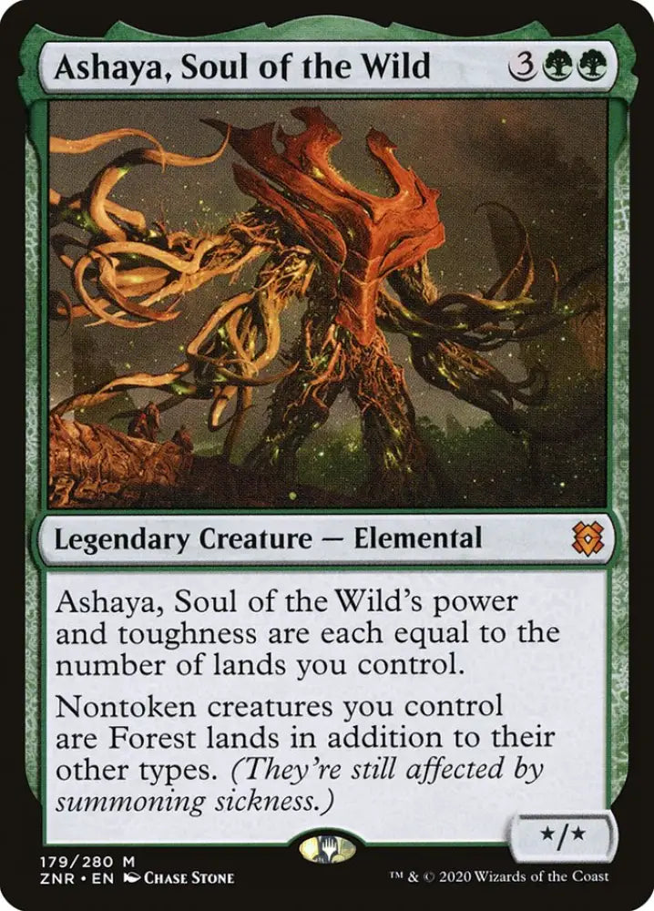 Ashaya Soul of the Wild [Zendikar Rising] - MTG Single