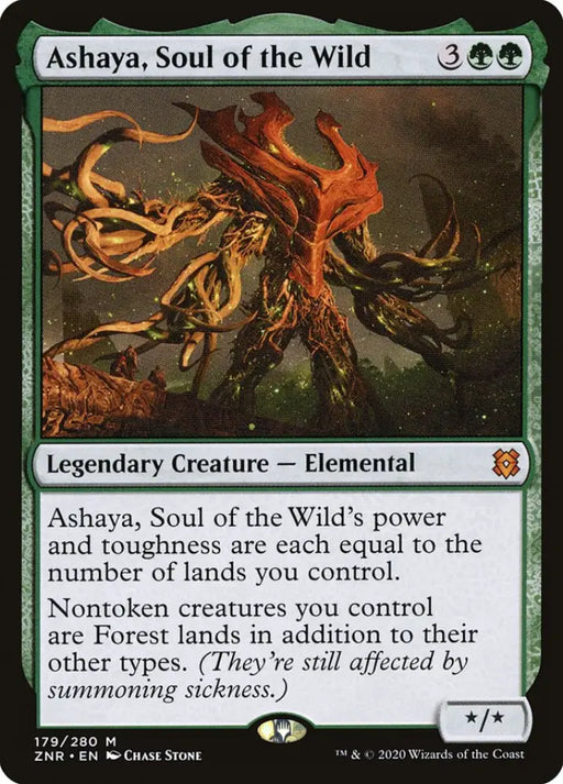 Ashaya Soul of the Wild [Zendikar Rising] - MTG Single
