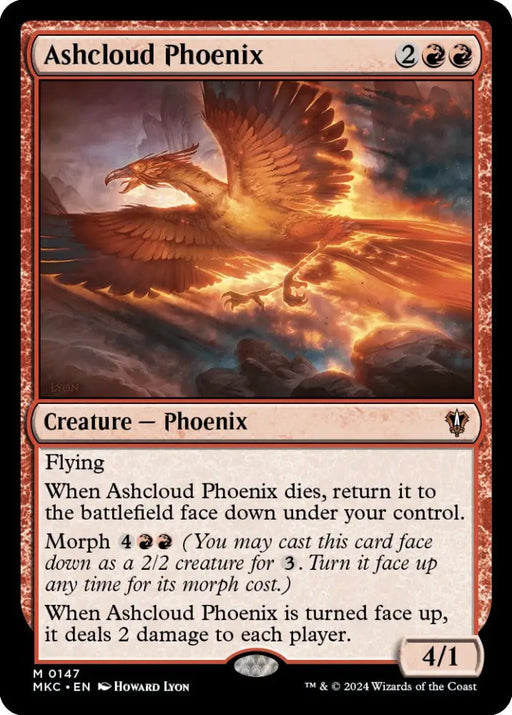 Ashcloud Phoenix [Murders at Karlov Manor Commander] - MTG Single
