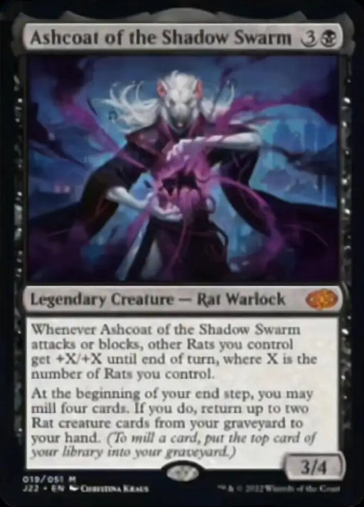 Ashcoat of the Shadow Swarm [Jumpstart 2022] - MTG Single