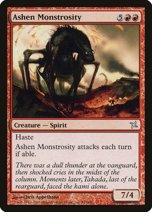 Ashen Monstrosity [Betrayers of Kamigawa] - MTG Single