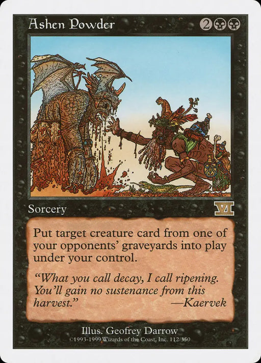 Ashen Powder [Classic Sixth Edition] - MTG Single