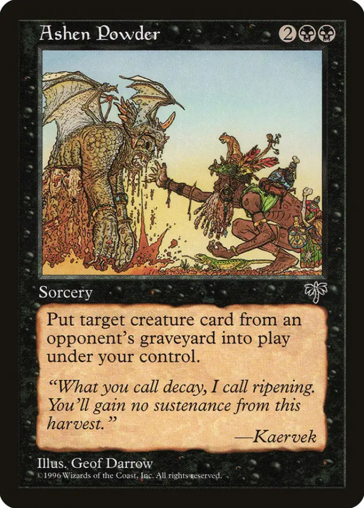 Ashen Powder [Mirage] - MTG Single