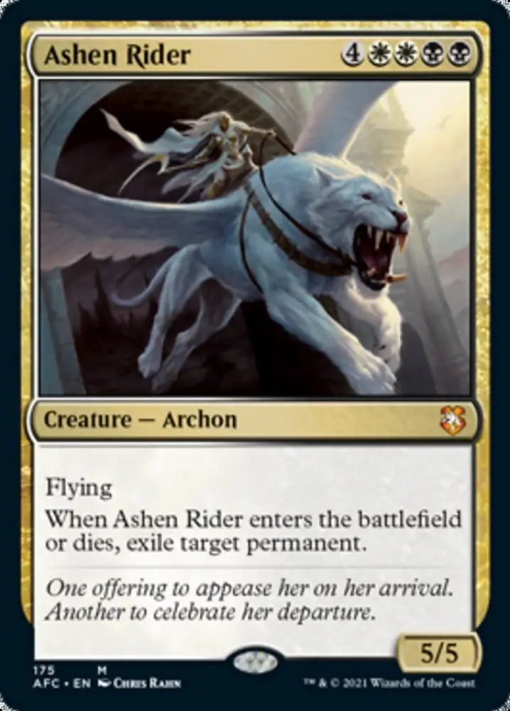 Ashen Rider [Dungeons & Dragons: Adventures in the Forgotten Realms Commander] - MTG Single