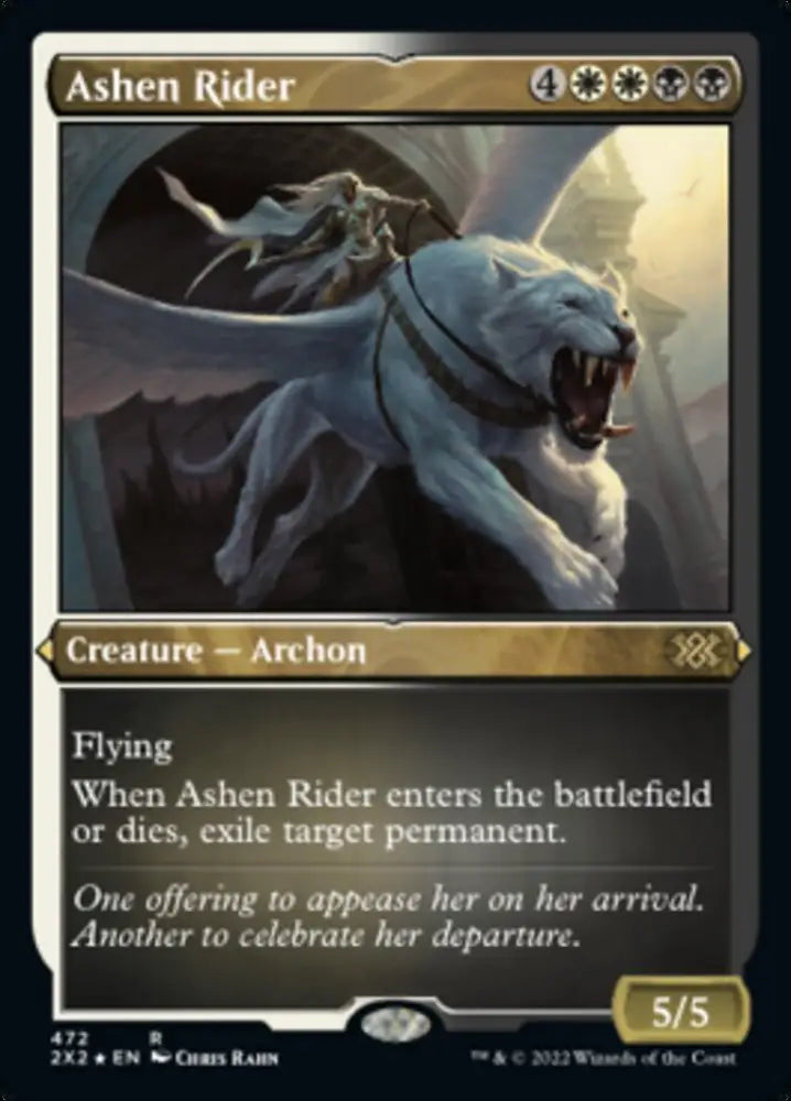 Ashen Rider (Foil Etched) [Double Masters 2022] - MTG Single