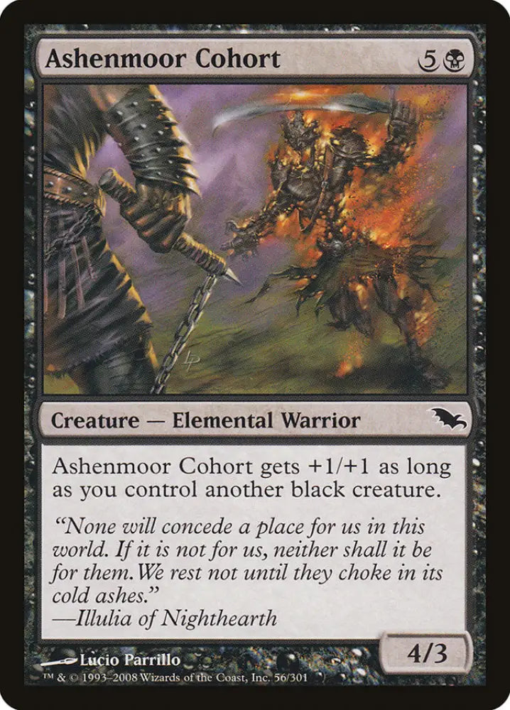 Ashenmoor Cohort [Shadowmoor] - MTG Single