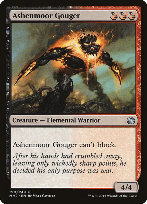 Ashenmoor Gouger [Modern Masters 2015] - MTG Single