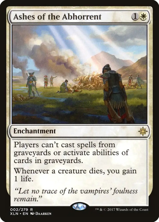 Ashes of the Abhorrent [Ixalan] - MTG Single