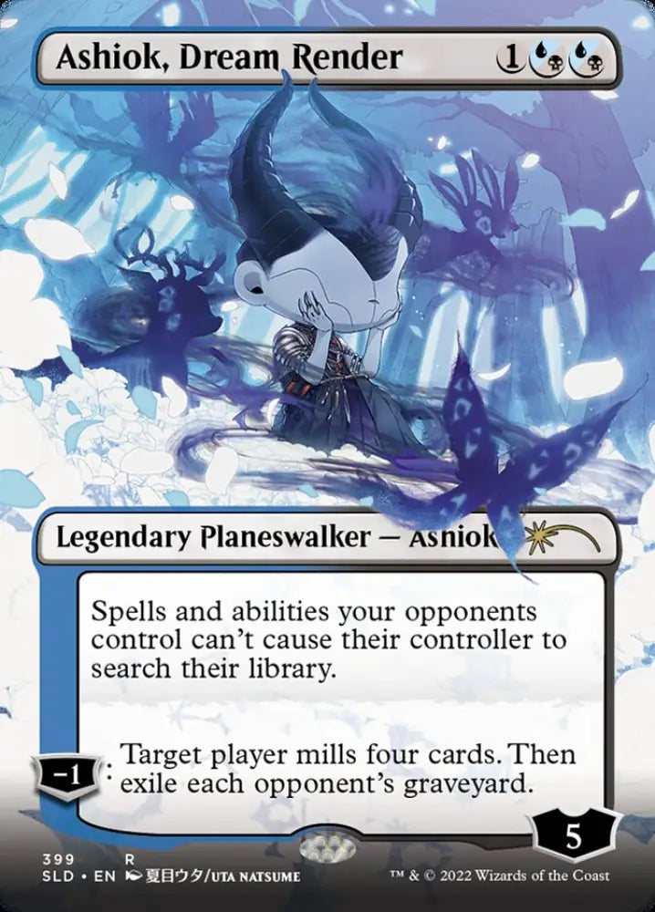 Ashiok Dream Render (Borderless) [Secret Lair Drop Series] - MTG Single