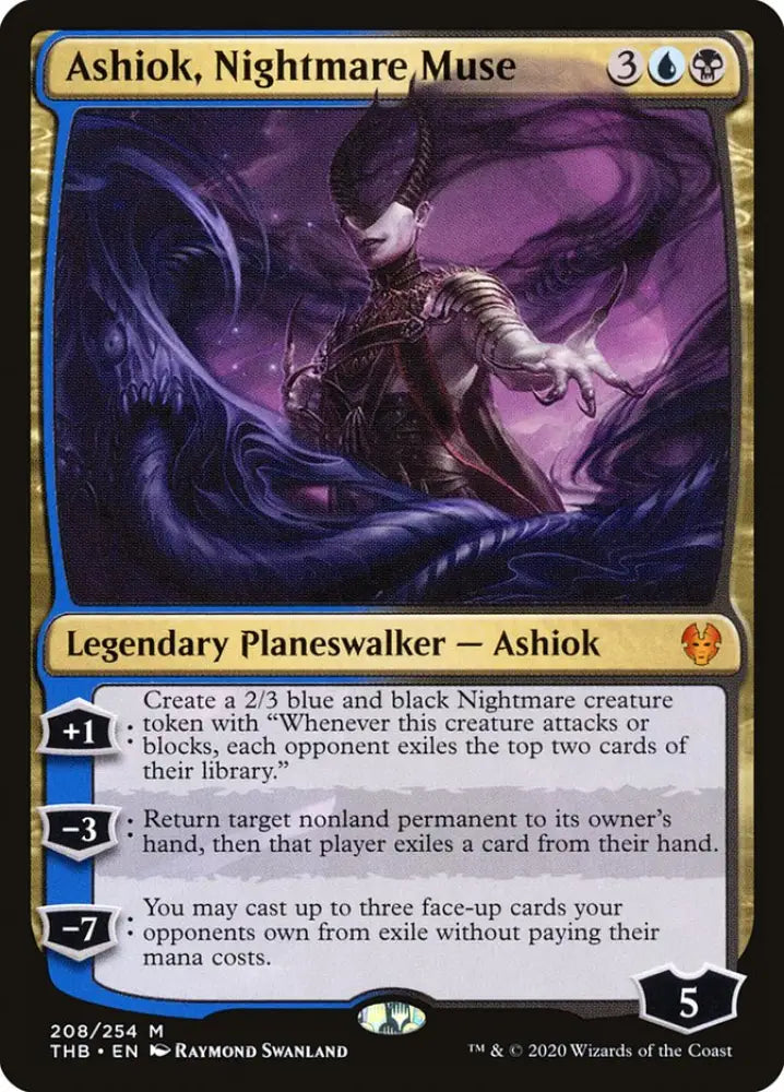 Ashiok Nightmare Muse [Theros Beyond Death] - MTG Single