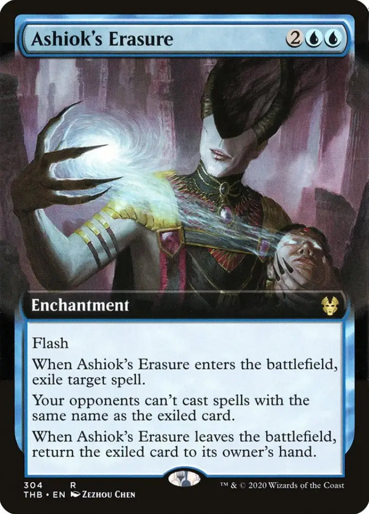 Ashiok’s Erasure (Extended Art) [Theros Beyond Death] - MTG Single