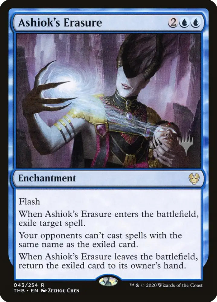 Ashiok’s Erasure (Promo Pack) [Theros Beyond Death Promos] - MTG Single